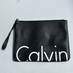 Calvin Klein pouch clutch